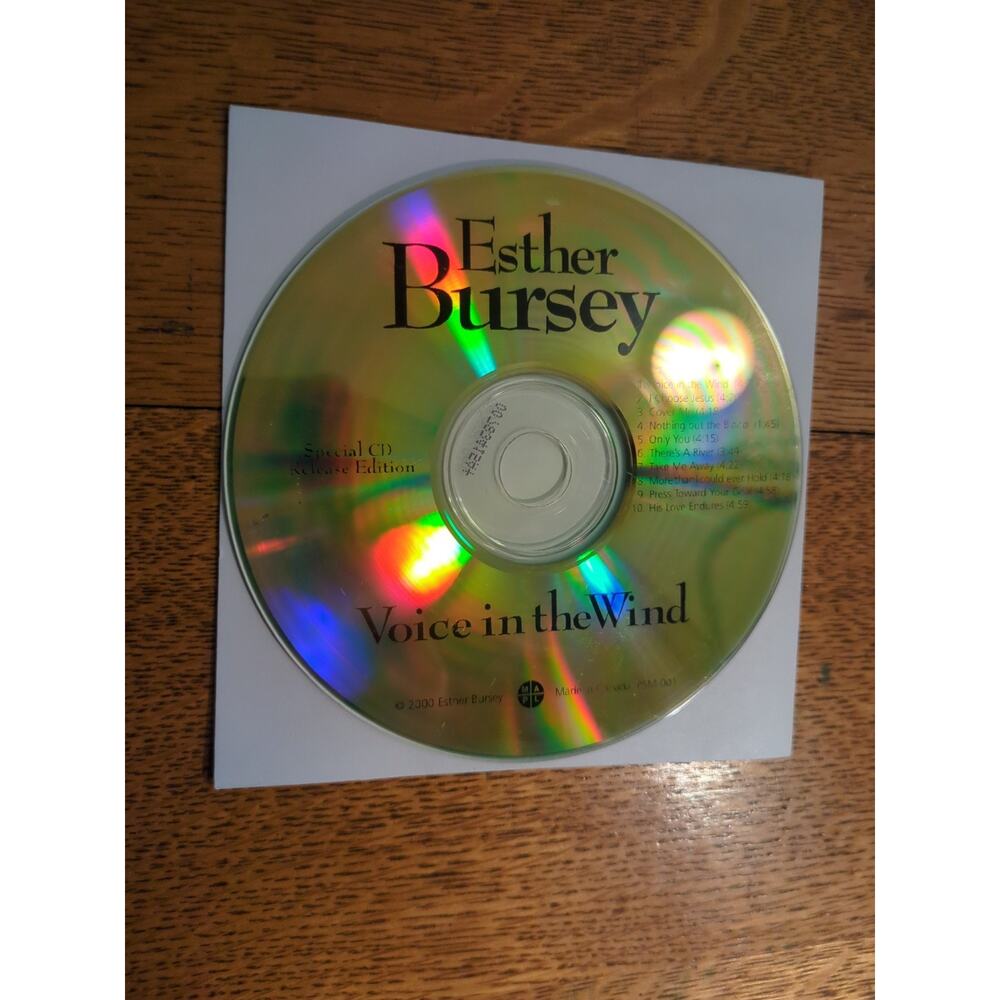 Esther Bursey Voice In The Wind Cd Disc Only